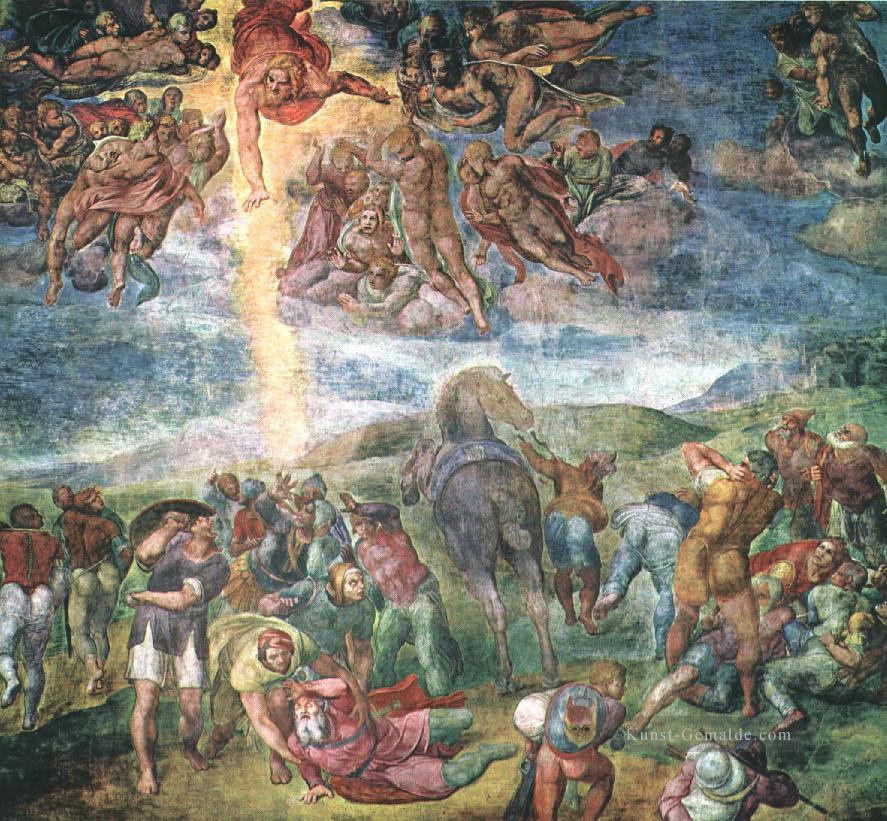 Die Umwandlung von Saul Hochrenaissance Michelangelo Ölgemälde